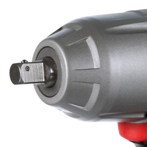 Milwaukee M18 18-Volt Lithium-Ion Cordless 1/2 in. Impact Wrench with Pin Detent Kit with (2) 3.0Ah Batteries, Charger & Hard Case