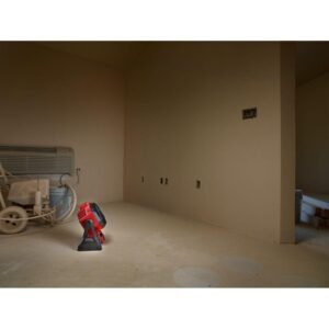 Milwaukee M18 18-Volt Lithium-Ion Cordless 1/2 in. Impact Wrench, Friction Ring with M18 Jobsite Fan