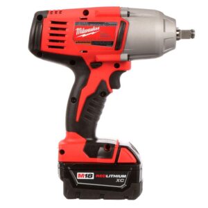 Milwaukee M18 1/2 in. 18-Volt Lithium-Ion Cordless Impact Wrench W/Friction Ring Kit W/(2) 3.0 Ah Batteries Charger and Hard Case