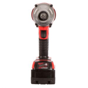 Milwaukee M18 1/2 in. 18-Volt Lithium-Ion Cordless Impact Wrench W/Friction Ring Kit W/(2) 3.0 Ah Batteries Charger and Hard Case