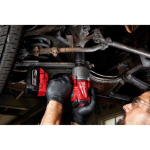 Milwaukee M18 FUEL 18-Volt Lithium-Ion Brushless Cordless 1/2 in. Impact Wrench with Friction Ring (2-Tool)