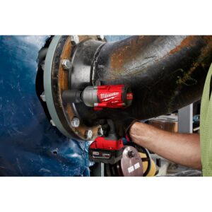 Milwaukee M18 FUEL 18-Volt Lithium-Ion Brushless Cordless 1/2 in. Impact Wrench with Friction Ring With Protective Boot