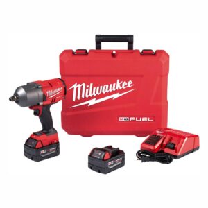 Milwaukee M18 FUEL 18-Volt Lithium-Ion Brushless Cordless 1/2 in. Impact Wrench with Friction Ring Kit W/ FUEL Impact Driver