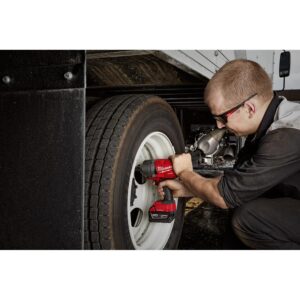 Milwaukee M18 ONE-KEY FUEL 18-Volt Lithium-Ion Brushless Cordless 1/2 in. Impact Wrench with Extended Anvil (Tool-Only)