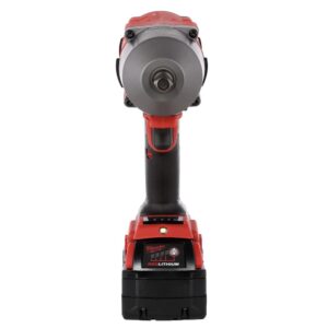 Milwaukee M18 FUEL ONE-KEY 18-Volt Lithium-Ion Brushless Cordless 1/2 in. Impact Wrench w/ Friction Ring Kit w/(2) 5.0Ah Batteries