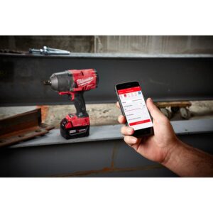 Milwaukee M18 FUEL ONE-KEY 18-Volt Lithium-Ion Brushless Cordless 1/2 in. Impact Wrench w/ Friction Ring Kit w/(2) 5.0Ah Batteries