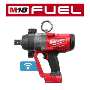 Milwaukee M18 FUEL 18-Volt Lithium-Ion Brushless Cordless 1 in. and 1/2 in. Impact Wrench with Friction Ring (2-Tool)