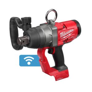 Milwaukee M18 ONE-KEY FUEL 18-Volt Lithium-Ion Brushless Cordless 1 in. Impact Wrench with Friction Ring With Protective Boot