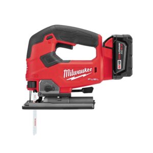 Milwaukee M18 FUEL 18-Volt Lithium-Ion Brushless Cordless Jig Saw Kit with M18 FUEL Impact Driver