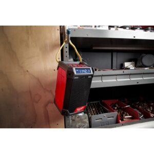 Milwaukee M12 12-Volt Lithium-Ion Cordless Bluetooth/AM/FM Jobsite Radio with Charger