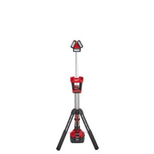 Milwaukee M18 18-Volt Lithium-Ion Cordless ROCKET LED Stand Light/Charger Kit with High Demand 9.0Ah Battery