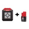 Milwaukee M12 12-Volt Lithium-Ion Cordless 1000-Lumen Rover LED Compact Flood Light with M12 2.0Ah Battery