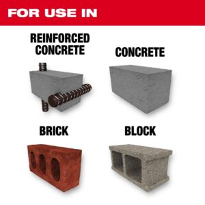 Milwaukee 3/8 in. x 12 in. MX4 SDS-Plus Carbide Bit
