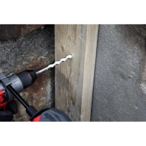 Milwaukee 3/16 in. x 4 in. x 6 in. SHOCKWAVE Carbide Multi-Material Drill Bit