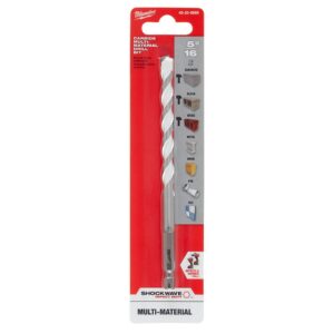 Milwaukee 5/16 in. x 4 in. x 6 in. SHOCKWAVE Carbide Multi-Material Drill Bit
