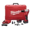 Milwaukee M18 18-Volt Lithium-Ion Cordless FORCE LOGIC Knockout Kit with (2) 3.0Ah Batteries, Charger, Hard Case