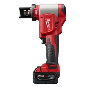 Milwaukee M18 18-Volt Lithium-Ion Cordless FORCE LOGIC Knockout Kit with (2) 3.0Ah Batteries, Charger, Hard Case