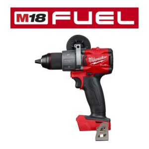 Milwaukee M18 18-Volt Lithium-Ion Cordless 1/2 in. to 4 in. Force Logic 6 Ton Knockout Tool Kit w/ Hammer Drill and Step Bits Set