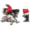 Milwaukee M18 FUEL 18-Volt Lithium-Ion Brushless 7-1/4 in. Cordless Dual Bevel Sliding Compound Miter Saw with Compact Router