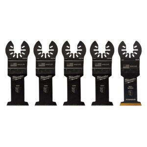 Milwaukee Oscillating Multi-Tool Blade Kit (5-Piece)