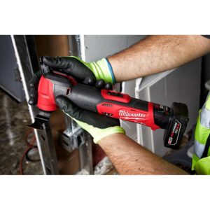 Milwaukee M12 FUEL 12-Volt Lithium-Ion Cordless Oscillating Multi-Tool and Jobsite Radio with two 3.0 Ah Batteries