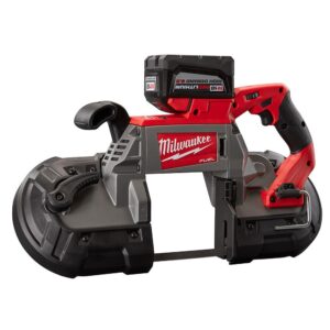 Milwaukee M18 FUEL 18-Volt Lithium-Ion Brushless Cordless Deep Cut Band Saw Kit W/(2) 9.0Ah Batteries, Rapid Charger & Hard Case