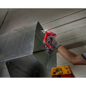 Milwaukee M18 18-Volt Lithium-Ion Cordless 18-Gauge Double Cut Metal Shear Kit W/(2) 3.0Ah Batteries, Charger, Tool Bag