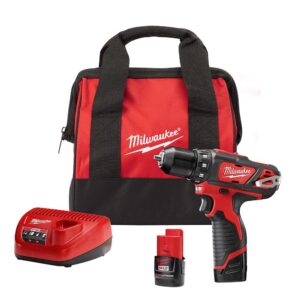 Milwaukee M12 12-Volt Lithium-Ion Cordless 3/8 in. Drill/Driver Kit with M12 Oscillating Multi-Tool
