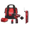 Milwaukee M12 12-Volt Lithium-Ion Cordless 3/8 in. Drill/Driver Kit with M12 Oscillating Multi-Tool