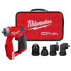 Milwaukee M12 FUEL 12-Volt Lithium-Ion Brushless Cordless 4-in-1 Installation 3/8 in. Drill Driver with 4 Tool Head (Tool-Only)