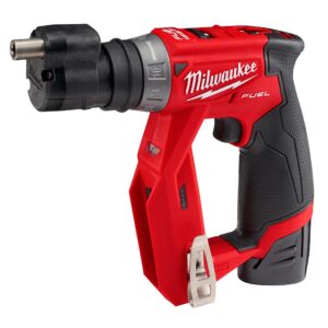 Milwaukee M12 FUEL 12-Volt Lithium-Ion Brushless Cordless 4-in-1 Installation 3/8 in. Drill Driver Kit with M12 Multi-Tool