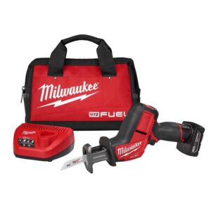 Milwaukee M12 FUEL 12-Volt Lithium-Ion Brushless Cordless HACKZALL Reciprocating Saw Kit W/ Free M12 Multi-Tool
