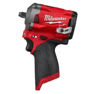 Milwaukee M12 FUEL 12-Volt Lithium-Ion Brushless Cordless 3/8 in. Impact Wrench and 3/8 in. Ratchets Combo Kit (Tool-Only Kit)