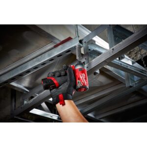 Milwaukee M12 FUEL 12-Volt Lithium-Ion Brushless Cordless Hammer Drill and Impact Driver Combo Kit (2-Tool) W/ Impact Wrench