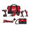 Milwaukee M18 18-Volt Lithium-Ion Cordless Combo Tool Kit (4-Tool) w/ Oscillating Multi-Tool and Wet/Dry Vacuum