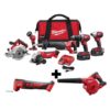 Milwaukee M18 18-Volt Lithium-Ion Cordless Combo Tool Kit (4-Tool) with M18 Oscillating Multi-Tool and Blower