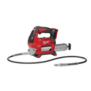 Milwaukee M18 FUEL 18-Volt Lithium-Ion Brushless Cordless 1/2 in. Impact Wrench with Friction Ring Kit with Free M18 Grease Gun