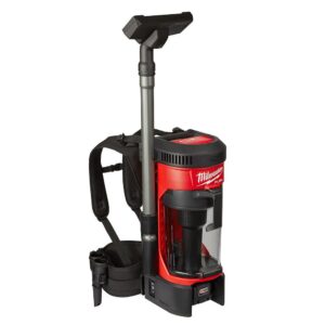 Milwaukee M18 FUEL 18-Volt Lithium-Ion Brushless Cordless Hammer Drill/Backpack Vacuum/Impact Driver with 4-Batteries