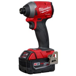 Milwaukee M18 FUEL 18-Volt Lithium-Ion Brushless Cordless Hammer Drill and Impact Driver Combo Kit (2-Tool) with Two 5Ah Batteries