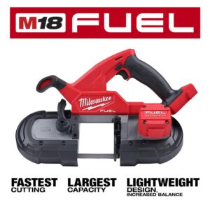 Milwaukee M18 FUEL 18-Volt Lithium-Ion Brushless Cordless Combo Kit (5-Tool) with M18 FUEL Compact Bandsaw