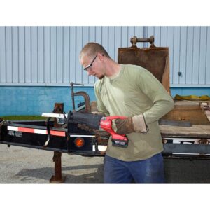 Milwaukee 9 in. 5 TPI AX Nail Embedded Wood Cutting SAWZALL Reciprocating Saw Blades (5-Pack)