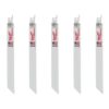 Milwaukee 8 in. 8/12 Teeth per in. Mutli-Material Cutting SAWZALL Reciprocating Saw Blades (5 Pack)