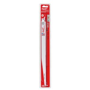 Milwaukee 12 in. 8/12 TPI. Multi-Material Cutting SAWZALL Reciprocating Saw Blades (5-Pack)