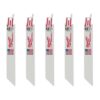 Milwaukee 6 in. 14 Teeth per in. Medium Metal Cutting SAWZALL Reciprocating Saw Blades (5 Pack)