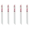 Milwaukee 9 in. 18 Teeth per in. Medium Metal Cutting SAWZALL Reciprocating Saw Blades (5 Pack)