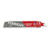 Milwaukee 6 in. 7 TPI Torch Carbide Teeth Metal Cutting SAWZALL Reciprocating Saw Blade (1-Pack)