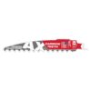 Milwaukee 6 in. 3 TPI Pruning Carbide Teeth Wood Cutting SAWZALL Reciprocating Saw Blade
