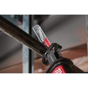 Milwaukee 9 in. 7 TPI TORCH Carbide Teeth Thick Metal Cutting SAWZALL Reciprocating Saw Blade (3 Pack)