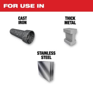Milwaukee 12 in. 7 TPI TORCH Nitrus Carbide Teeth Metal Cutting SAWZALL Reciprocating Saw Blade (5-Pack)