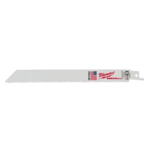 Milwaukee SAWZALL Wood and Metal Cutting Bi-Metal Reciprocating Saw Blade Set W/WRECKER Demolition Blades (15-Piece)